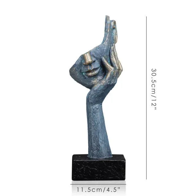 Esculturas de Resina: Faces Abstratas - ModernLar