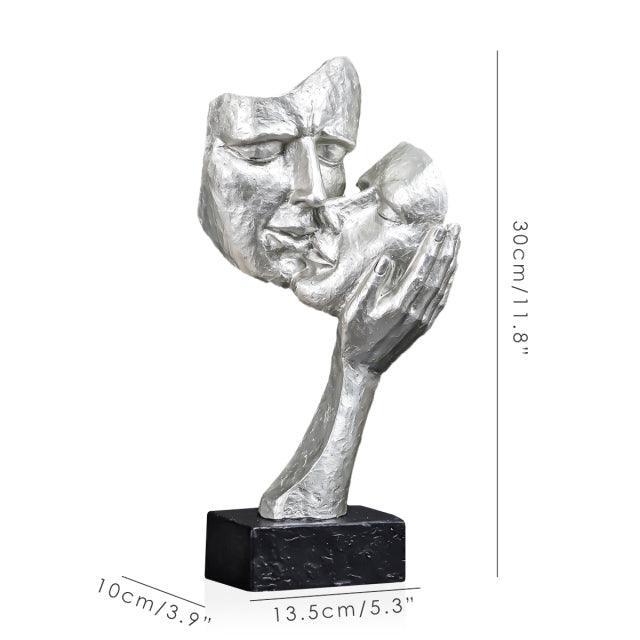 Esculturas de Resina: Faces Abstratas - ModernLar