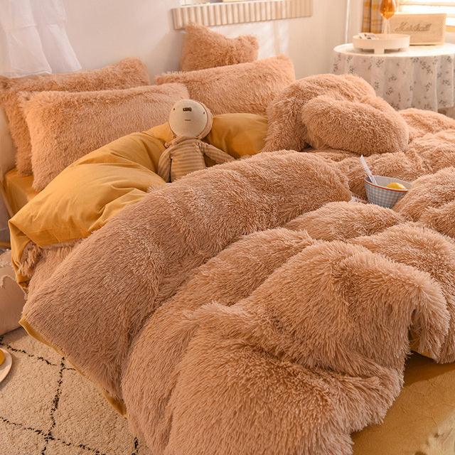 Roupas de Cama em Pelúcia Enjoy Life™ - Ultra Confort com 5 Peças - ModernLar