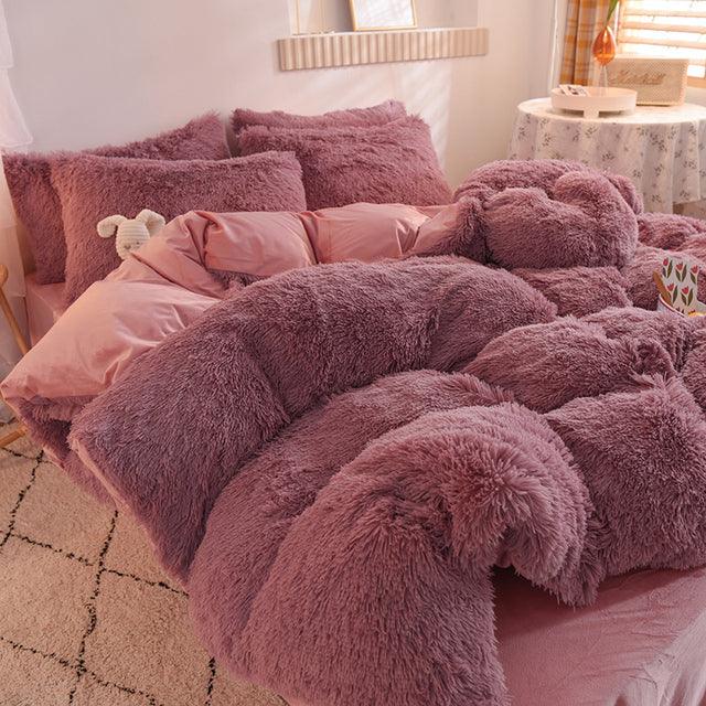 Roupas de Cama em Pelúcia Enjoy Life™ - Ultra Confort com 5 Peças - ModernLar