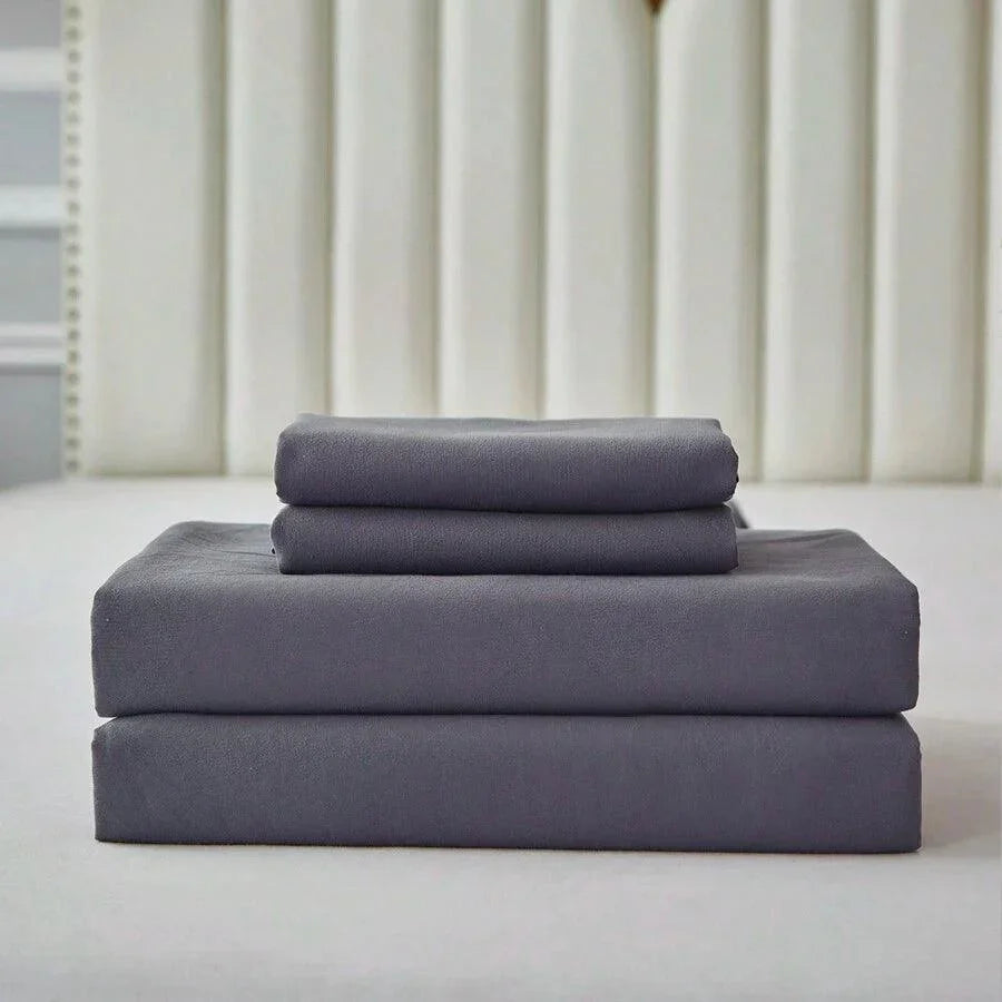 Jogo de Cama SleepGuardian 4Pcs / Conforto Impermeável e Elegância em Quatro Peças para Noites Tranquilas! - ModernLar