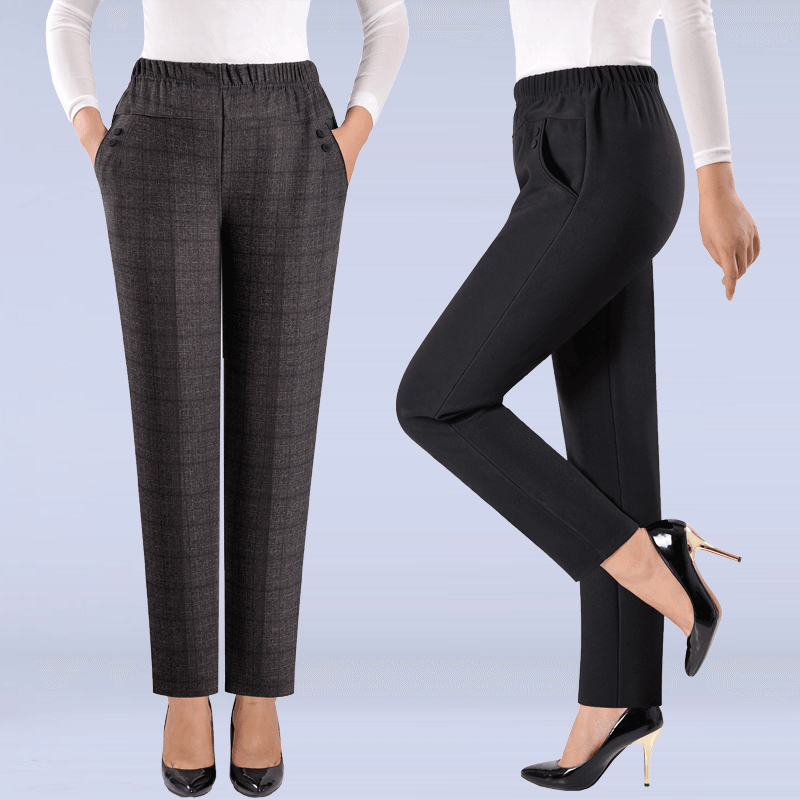 Calça Louise™ em Alfaiataria com Interior em Sherpa /Conforto Sublime e Elegância Atemporal para o Inverno!