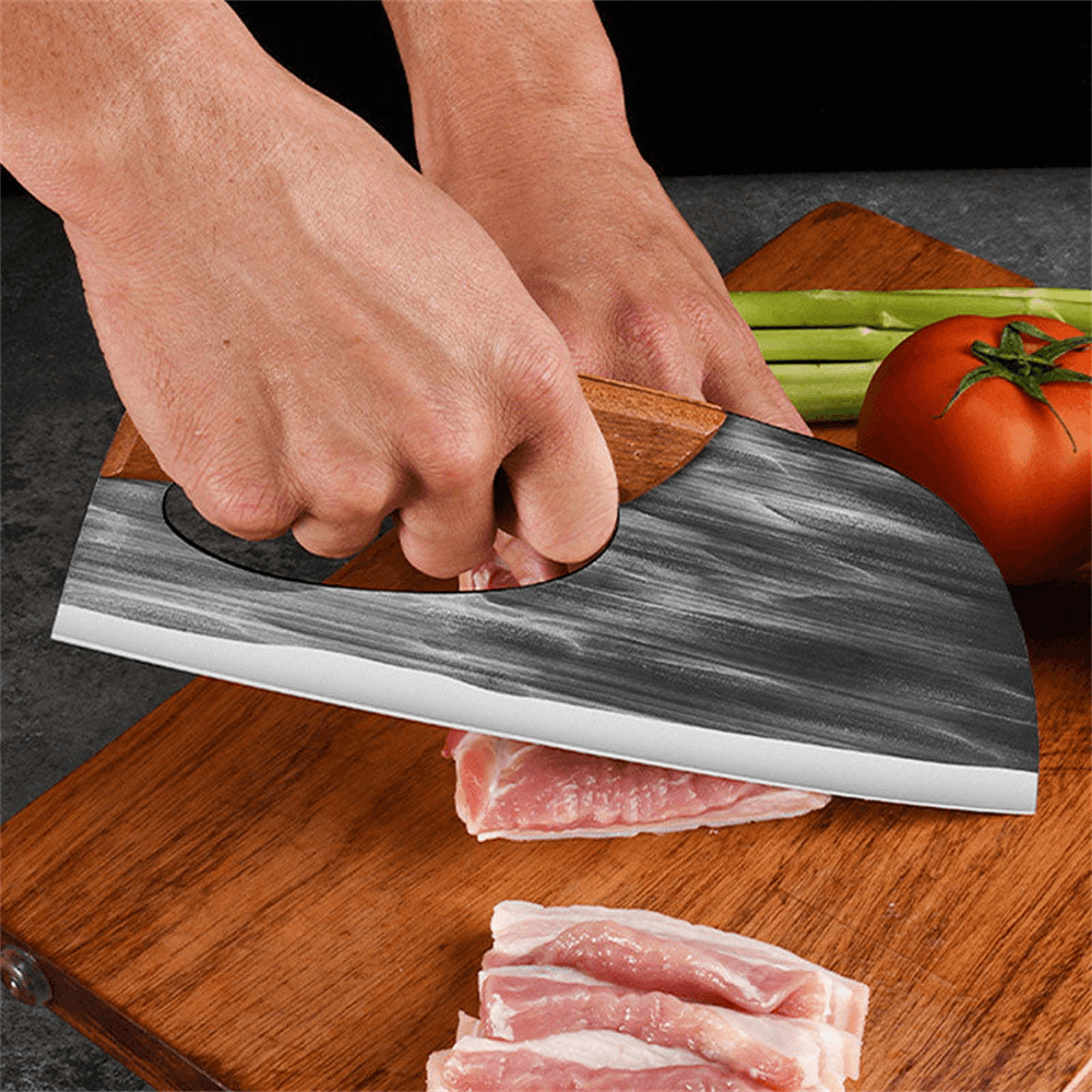 (Promoção Compre 1, Leve 2) Novo Cutelo Precisão do Chef™ / Série Elite, Forjada a 100 golpes! - ModernLar