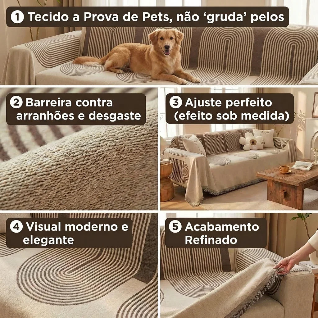 Capas de Sofá Escandinávia™ / Transforme Sua Casa em um Verdadeiro Santuário!