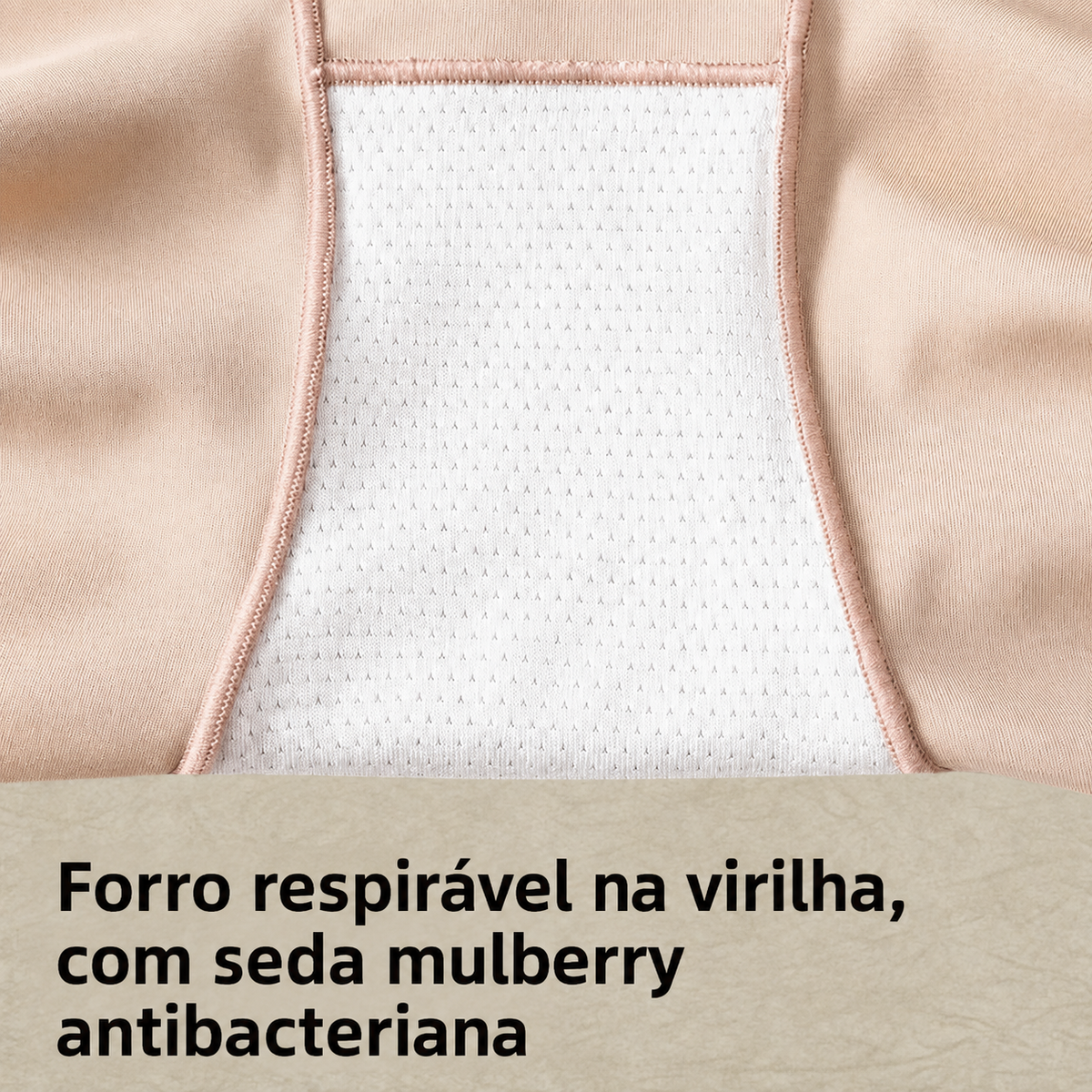 [COMPRE 2 E LEVE 5] Calcinha Modeladora Elorien™ com Efeito Empina-Bumbum e Forro Interno Respirável Antibacteriano
