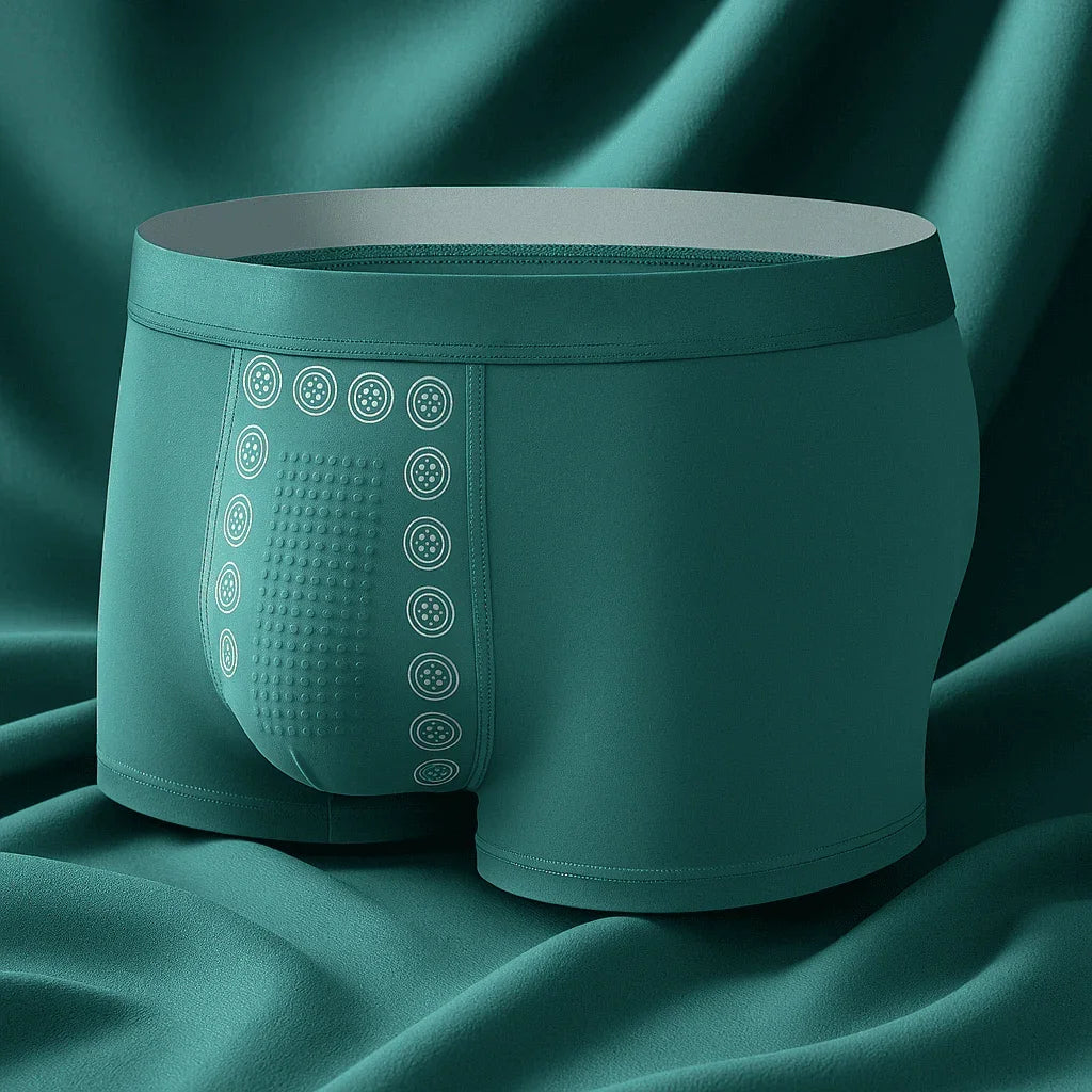 Kit de Cuecas VitalMen™ com Tecido Termorregulador e Antibacteriano / Alta Performance, Máximo Conforto!