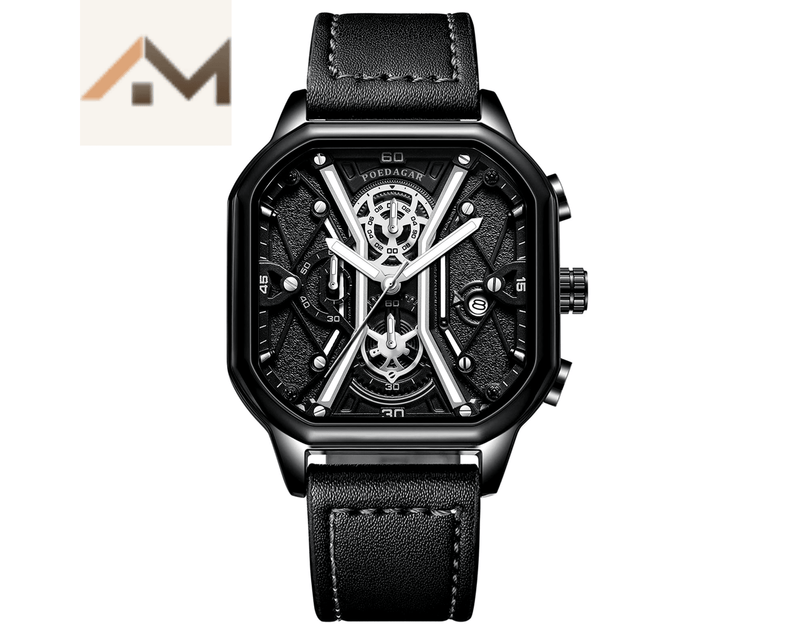 Relógio de Luxo Masculino - ChronoForce / Domine cada Momento com a Precisão Impecável deste Relógio! - ModernLar