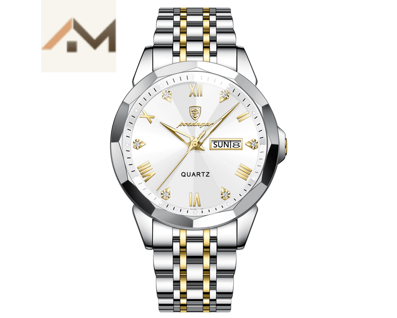 Relógio de Luxo Masculino - TimeMaster / Sinta o Poder do Tempo com o Relógio que Reflete sua Personalidade - ModernLar