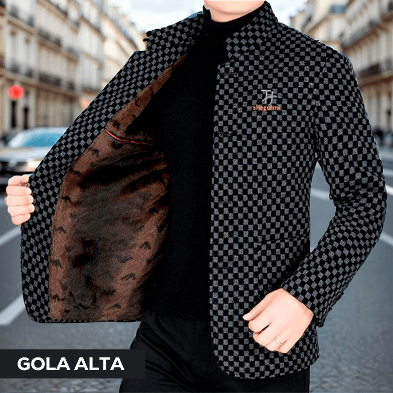 Casaco Estilo Blazer Napoleão™com Forro / A Elegância e Imponência de um Conquistador! - ModernLar