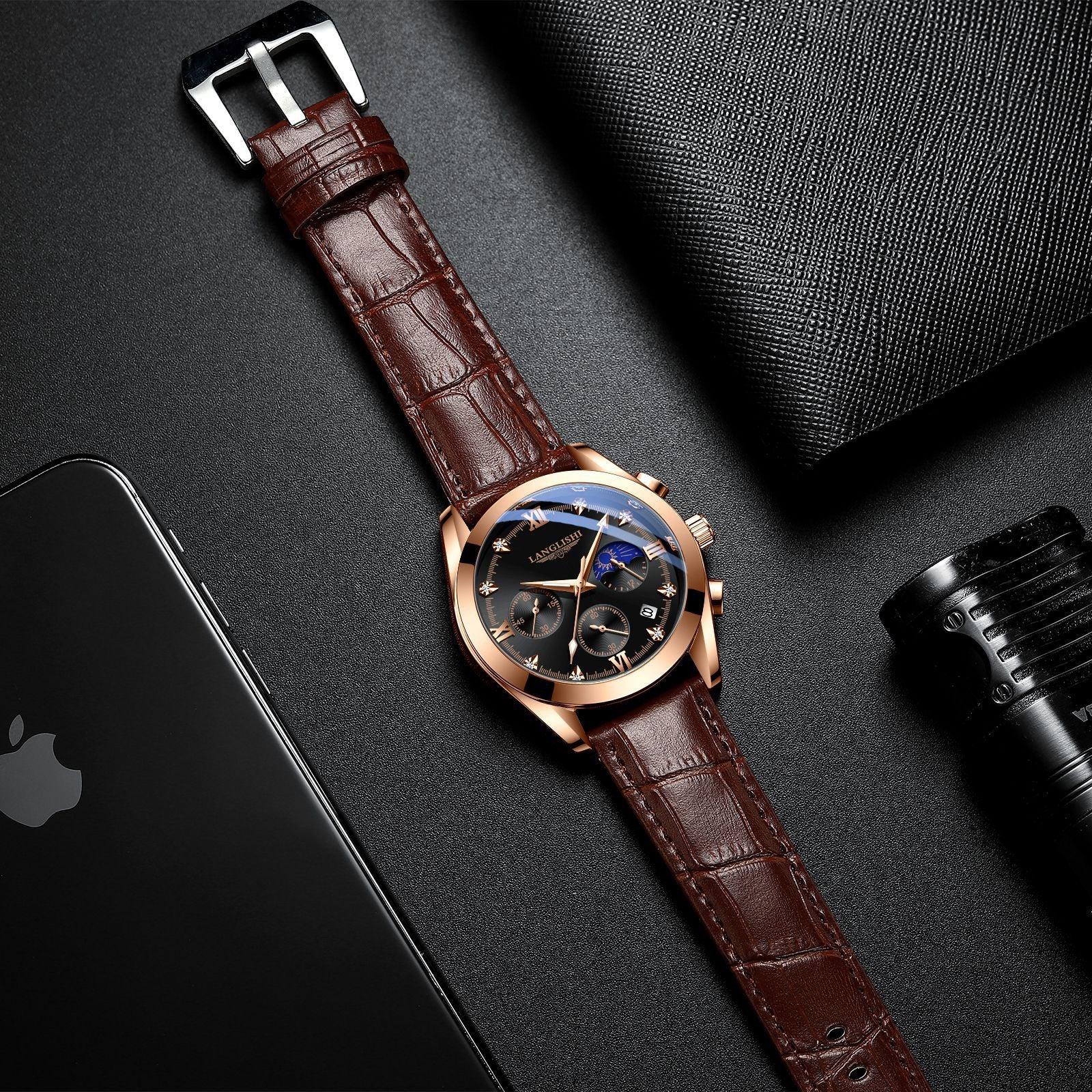 Relógio de Luxo Masculino - IronTime / A Precisão Imbatível Aliada ao Design Elegante em um único Relógio. - ModernLar