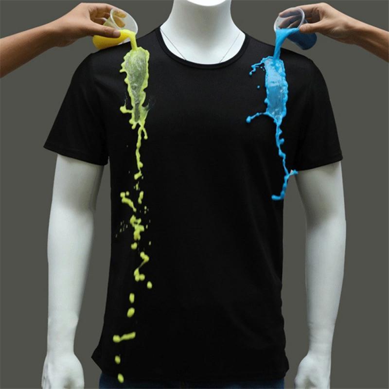 Camisetas StormShield com Design Minimalista e Tecido Nano Tecnológico Impermeável! - ModernLar