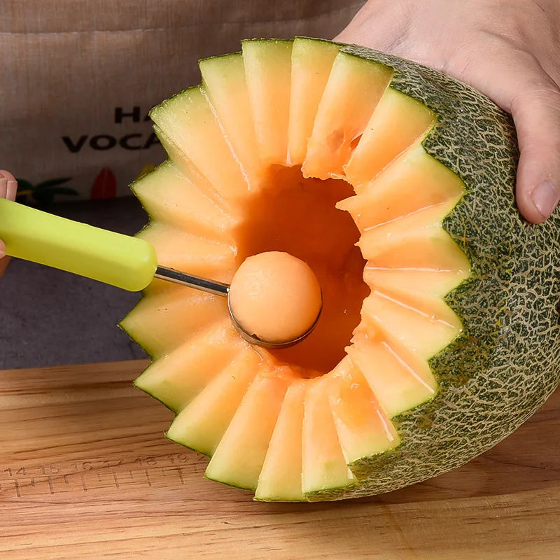 Cortador de Frutas FruitEase - O Toque Mágico para Servir Frutas com Elegância