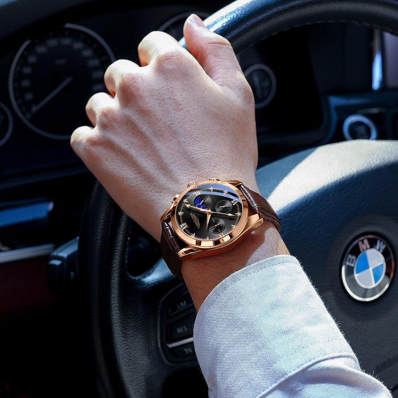 Relógio de Luxo Masculino - IronTime / A Precisão Imbatível Aliada ao Design Elegante em um único Relógio. - ModernLar