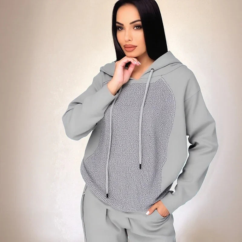 Conjunto Moonlight™ em Moletinho com Brilho Charmoso em Strass / Dê Mais Charme e Glamour para Seu Outono Inverno!!