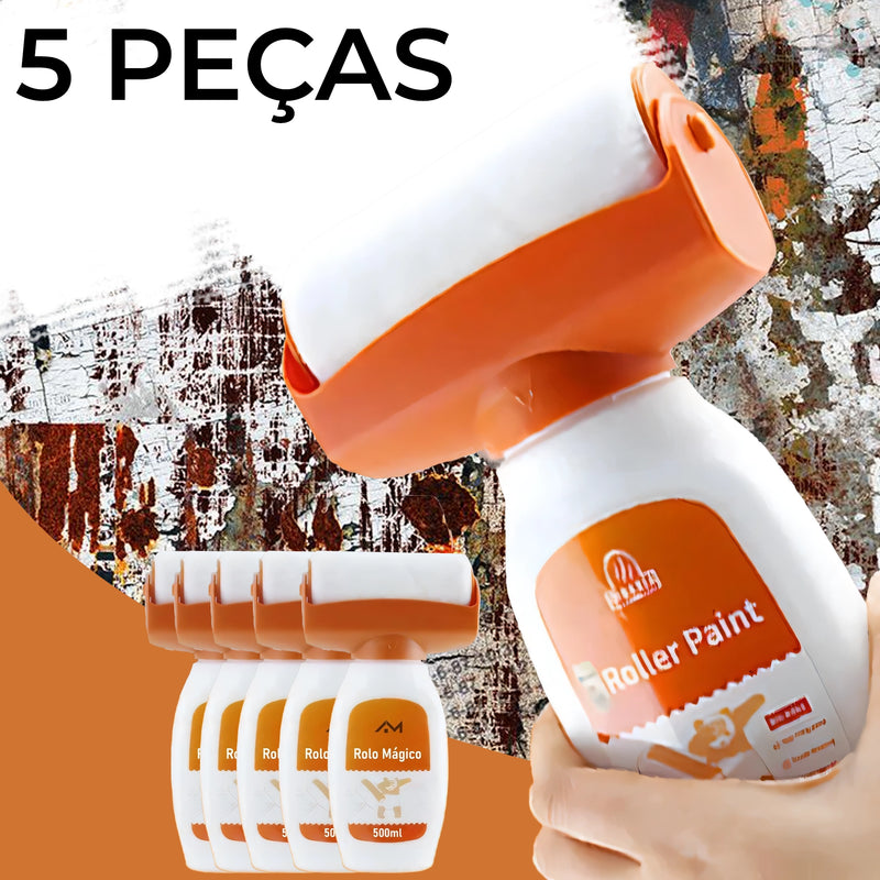 Rolo de Pintura Mágico Modern Lar™ / Transforme Suas Paredes com Cobertura Perfeita e Sem Sujeira!