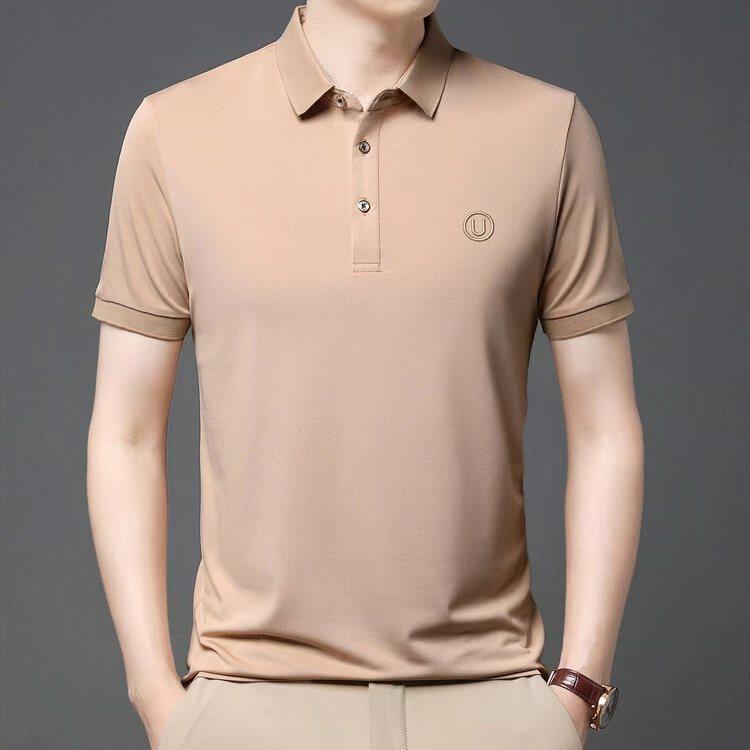 Camiseta Polo em Seda Gelo - Huracán / Descubra a Exclusiva Camiseta Polo em Seda Gelo que une Elegância e Conforto em Uma Só Peça! - ModernLar