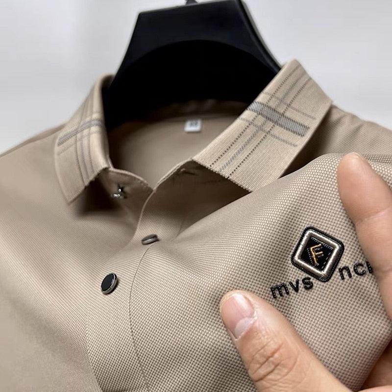 Polo Premium de Alto Padrão em Seda Gelo - Frank / Renomada no Mercado Internacional Agora Também Disponivel em Suas Mãos! - ModernLar