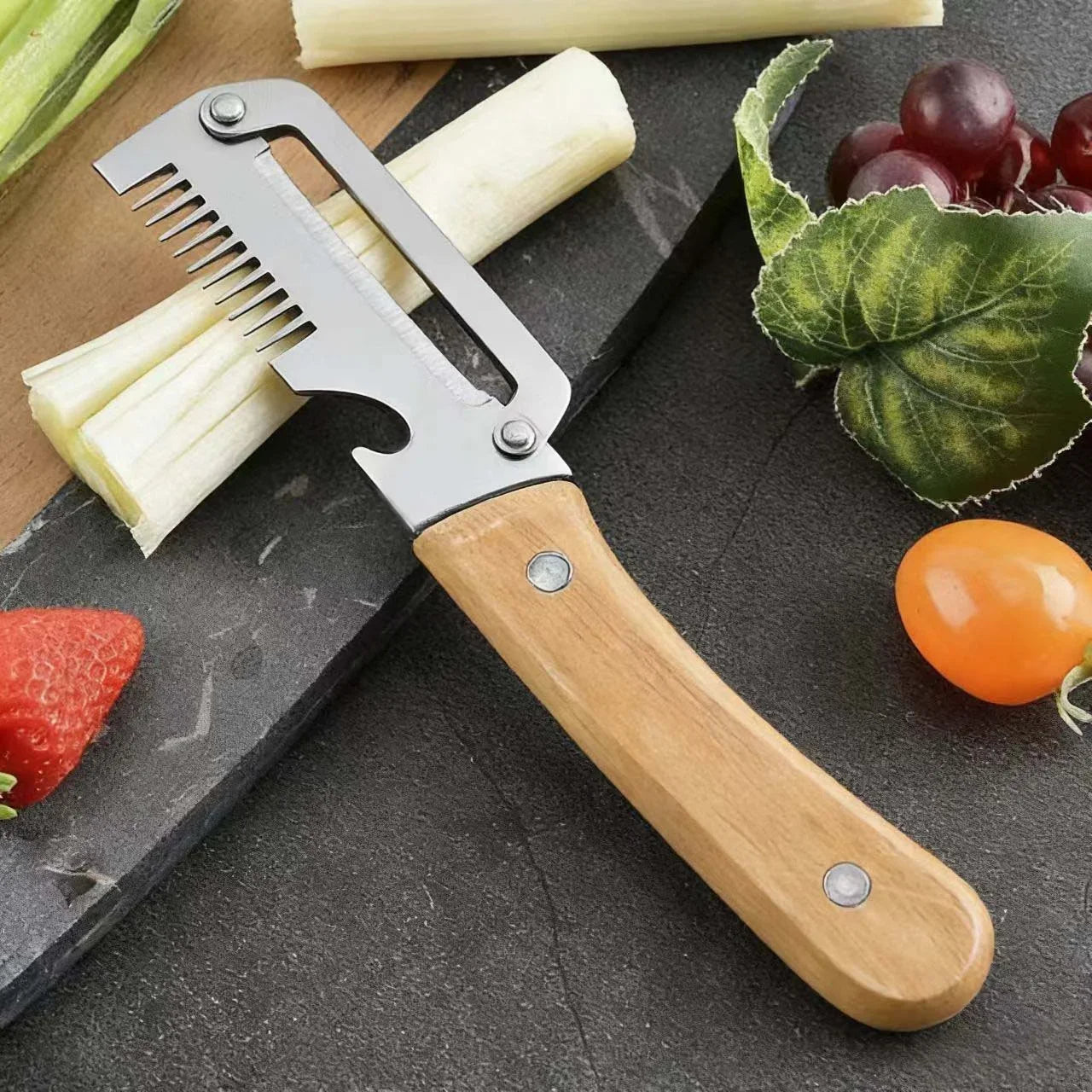 Fatiador Multifuncional Modern Lar™ / Cortes Perfeitos em Segundos, sem Esforço na Cozinha!