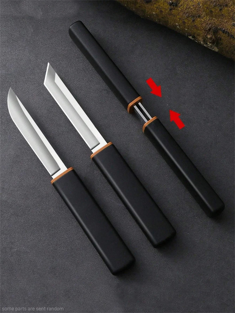 [Compre 1 e Leve 2] Faca Samurai Black™ em Aço Inoxidável de Corte Preciso / Potência e Elegância em Suas Mãos!