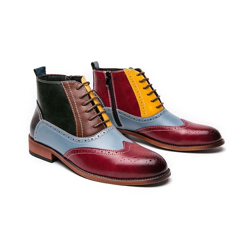 Sapato Socila Masculino em Couro Artesanal - Madrid / Seu Estilo Sempre No Mais Alto Padrão da Moda!!! - ModernLar