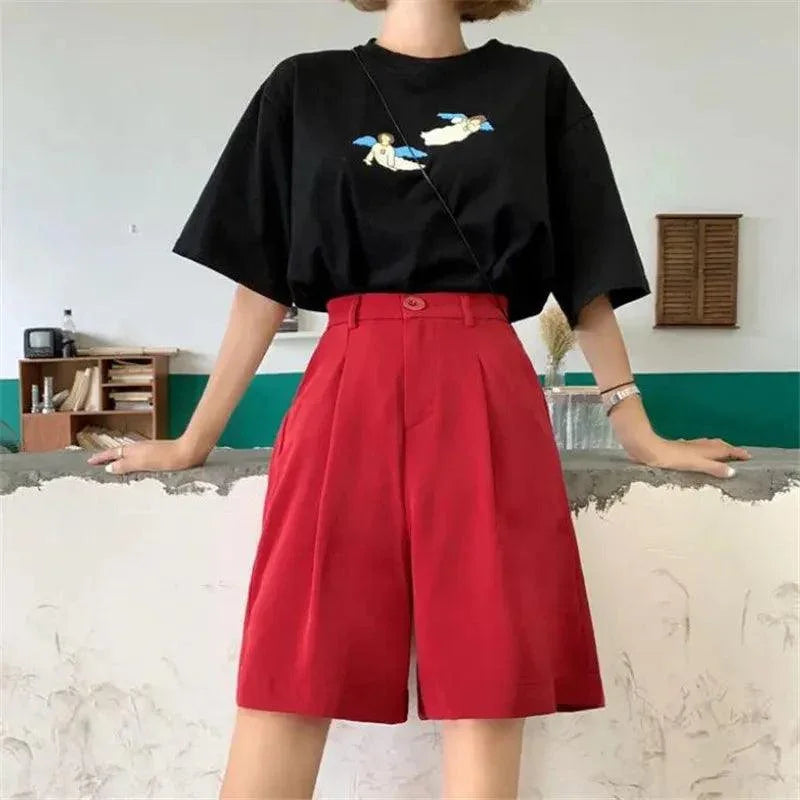 (Promoção Compre 1, Leve 2) Shorts Sienna™ em Seda Gelo com Caimento Soltinho / Os Campeões em Versatilidade, Beleza e Conforto! - ModernLar