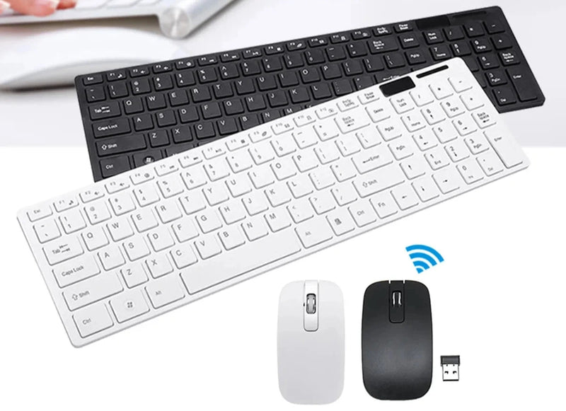 Kit de Teclado e Mouse Gamer Sem Fio Modern Lar™/ Perfeito para Trabalho e Diversão!