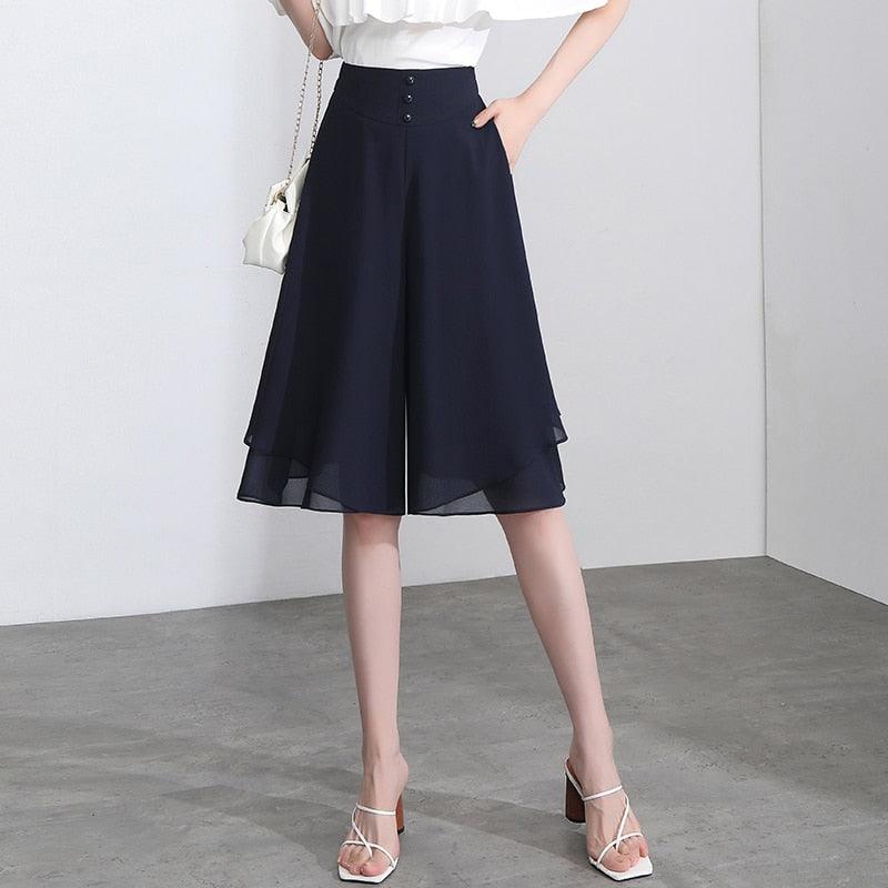 Shorts Nelly™ Super Soltinho com Dupla Camada em Chiffon / Impossível não se apaixonar por essa peça de roupa! - ModernLar
