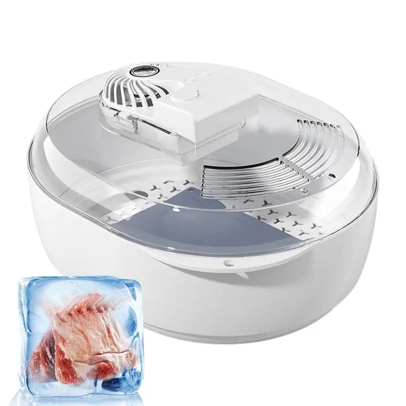 Placa DescongelaFácil UV™ - Descongelamento Rápido e Seguro para Cozinhar Sem Espera!