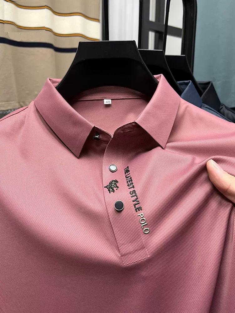 Polo de Alto Padrão GolfStar™ / A Camiseta do Homem que Adora se Vestir com Luxo & Requinte! - ModernLar