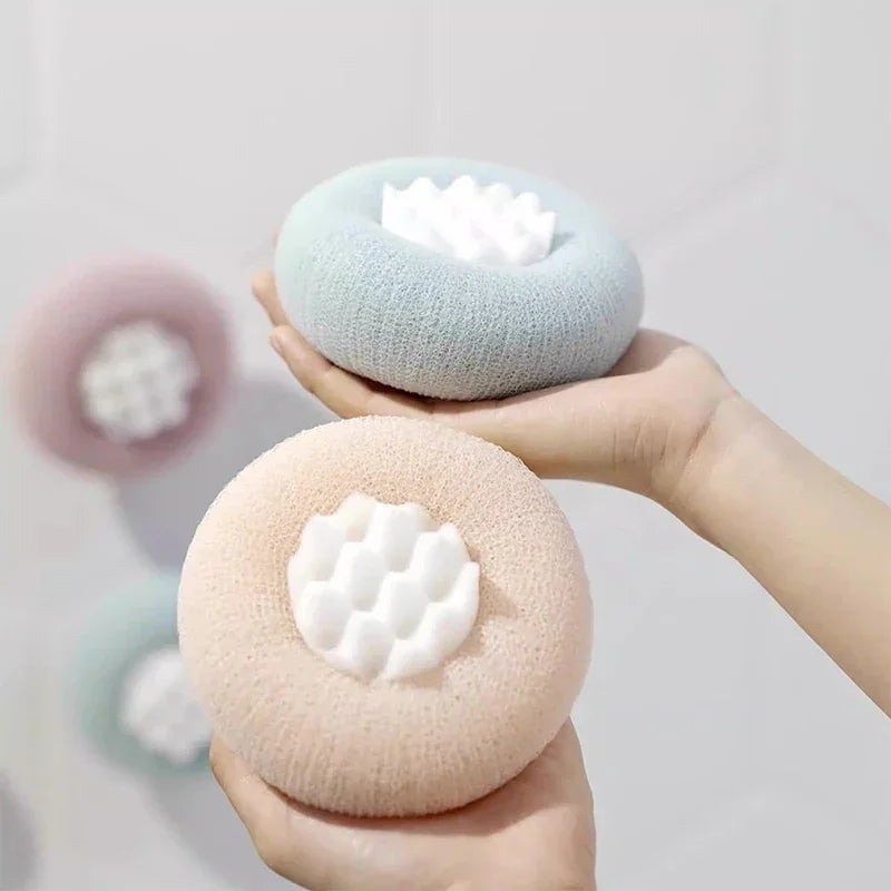[COMPRE 1 E LEVE 4] Esponja NuvaCare™ com Centro Massageador / Para um Banho Leve, Puro e Revigorante!