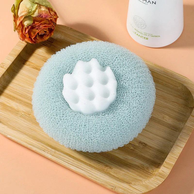 [COMPRE 1 E LEVE 4] Esponja NuvaCare™ com Centro Massageador / Para um Banho Leve, Puro e Revigorante!