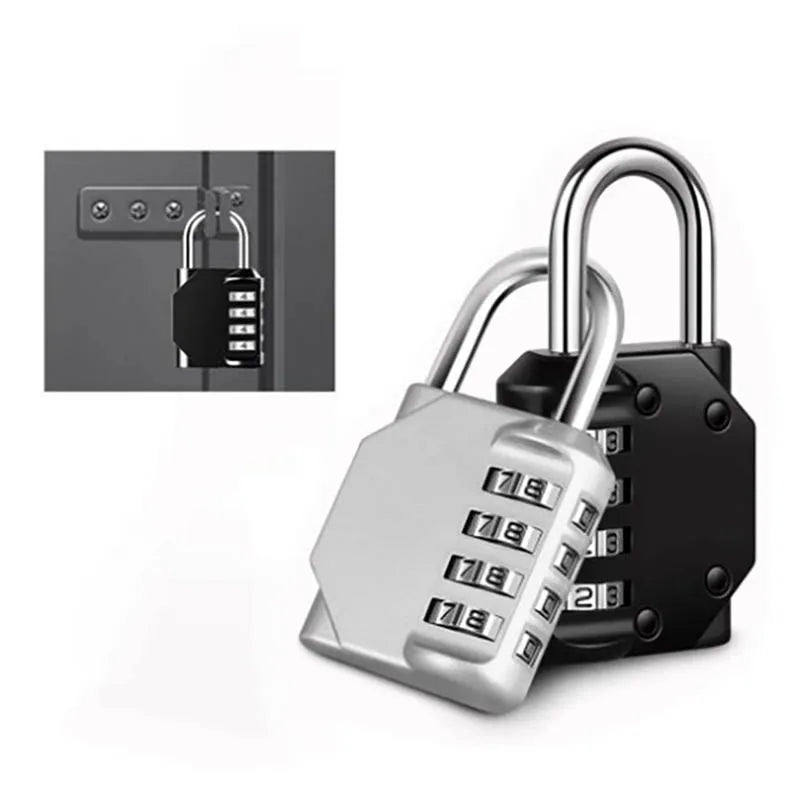 [COMPRE 1 E LEVE 3] Cadeado de Pertences MasterCode™ com Senha de 4 Dígitos / Segurança e Versatilidade para Seus Malas e Armários!