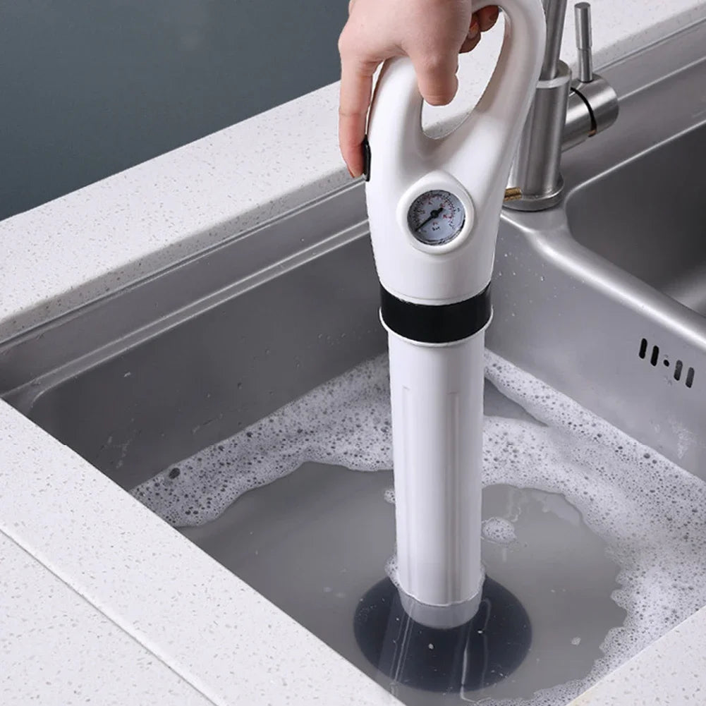Desentupidor de Alta Pressão PowerFlush™ com Manômetro / Eficiência Máxima para Desobstrução Instantânea!