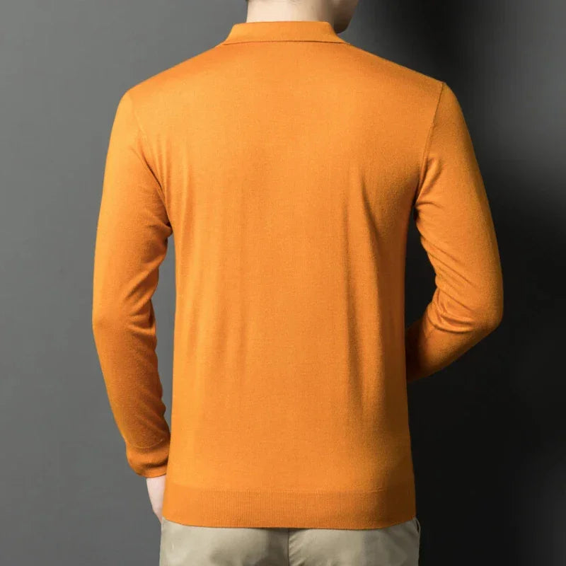 Polo Manga Longa Brentwood™ com Acabamento Premium e Design Old Money / Essência Clássica com Modernidade e Confort!