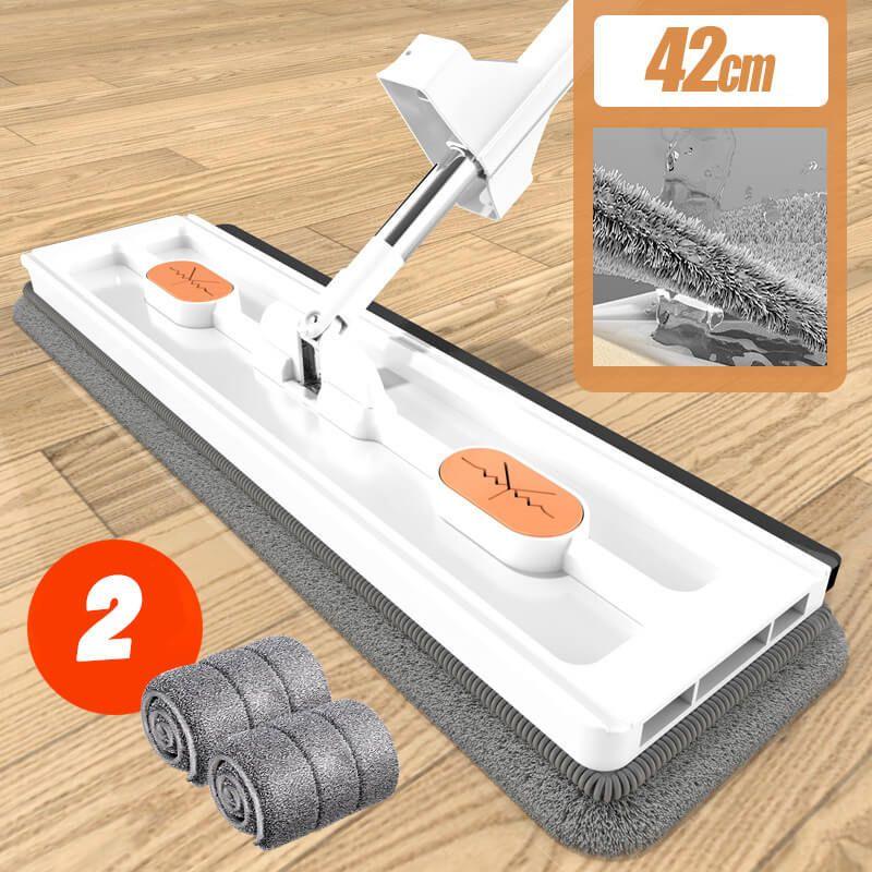 Rodo Mop em Microfibra Para Limpeza Úmida e Seca - GlideMop / Manter Seus Ambientes limpos Nunca foi Tão Facil!! - ModernLar