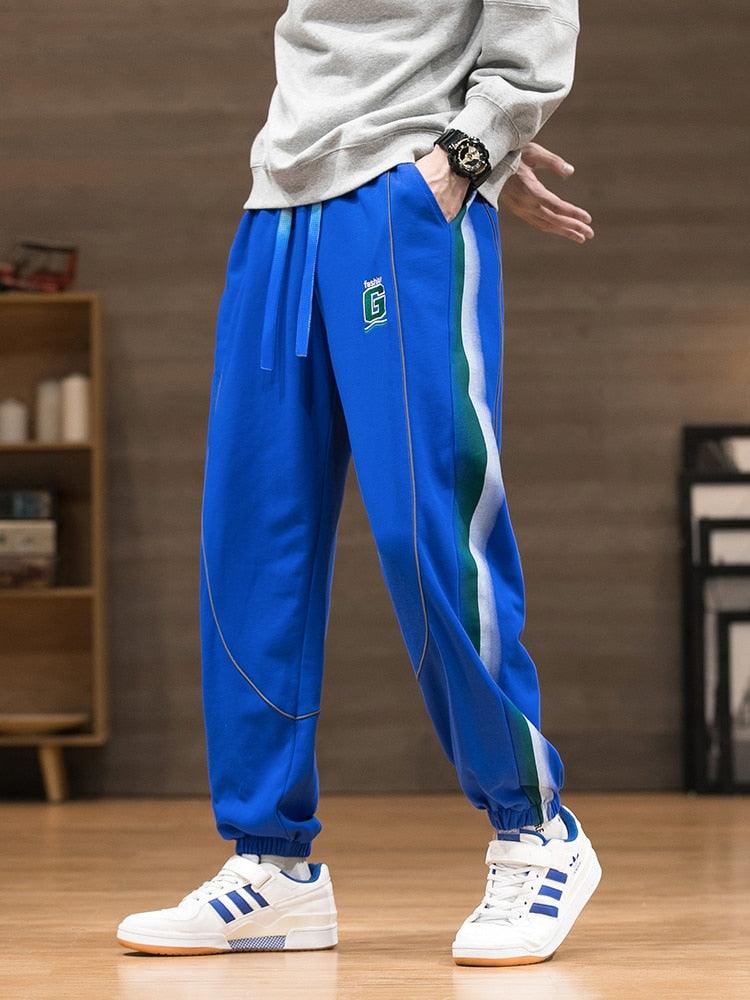 Calça Jogger Masculina Plus Size Bordada em Algodão - GStreet / Estilo e conforto em uma só calça! - ModernLar