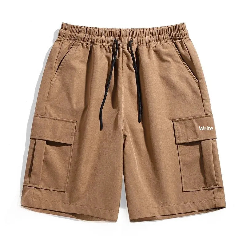 [COMPRE 2, LEVE 4] Shorts Leon™ em Malha Gelada com Bolsos Cargo / Design utilitário com frescor imbatível!