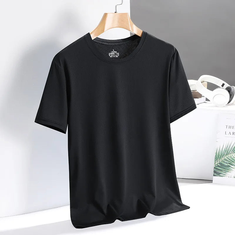 [Compre 1 e Leve 2] Camiseta Aquiles™ – Moda Minimalista em Seda Gelada de Alta Performance / Leveza, Agilidade e Conforto Dignos de um Semi-Deus!