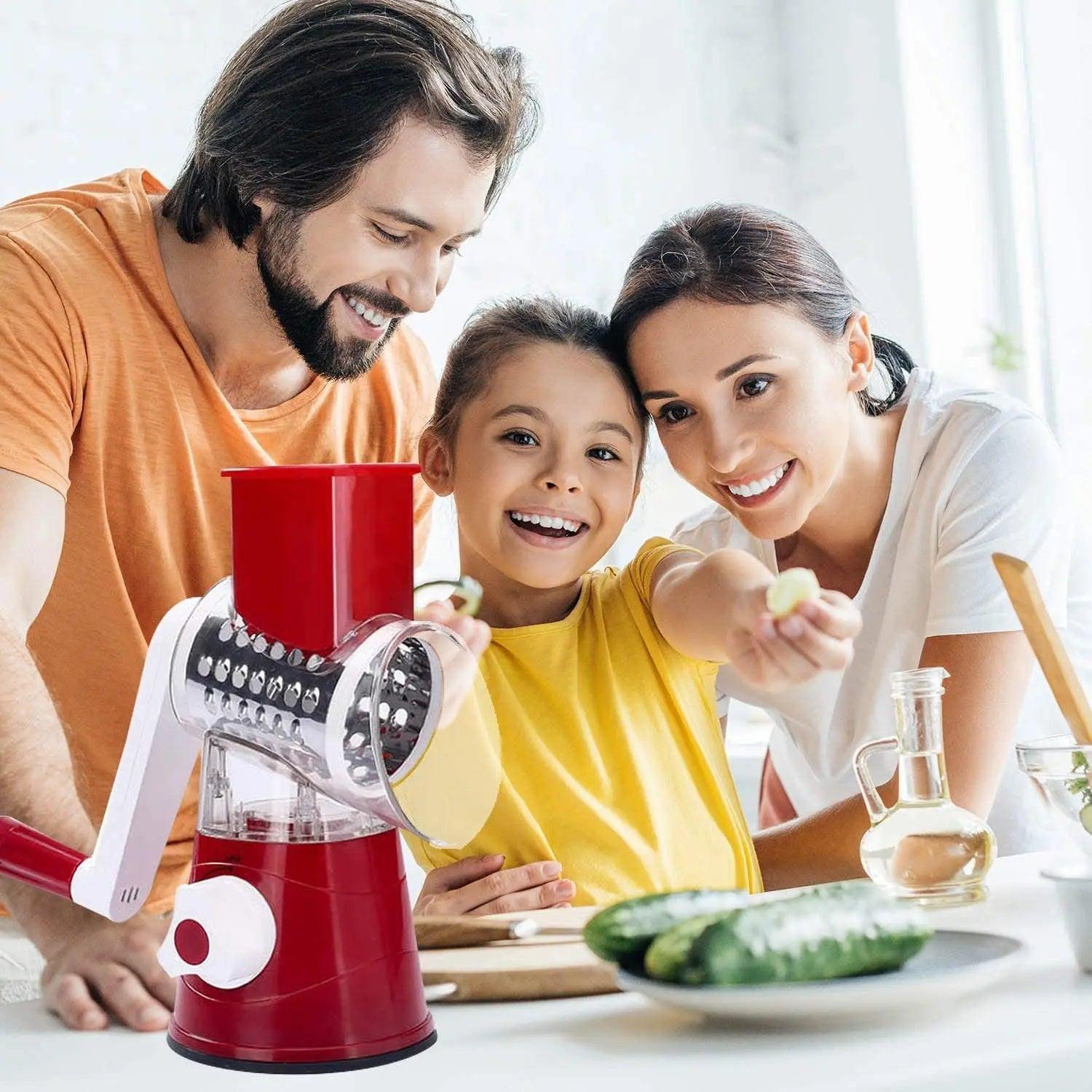 Novo Fatiador de Legumes Multifuncional CortaFácil™ - ModernLar