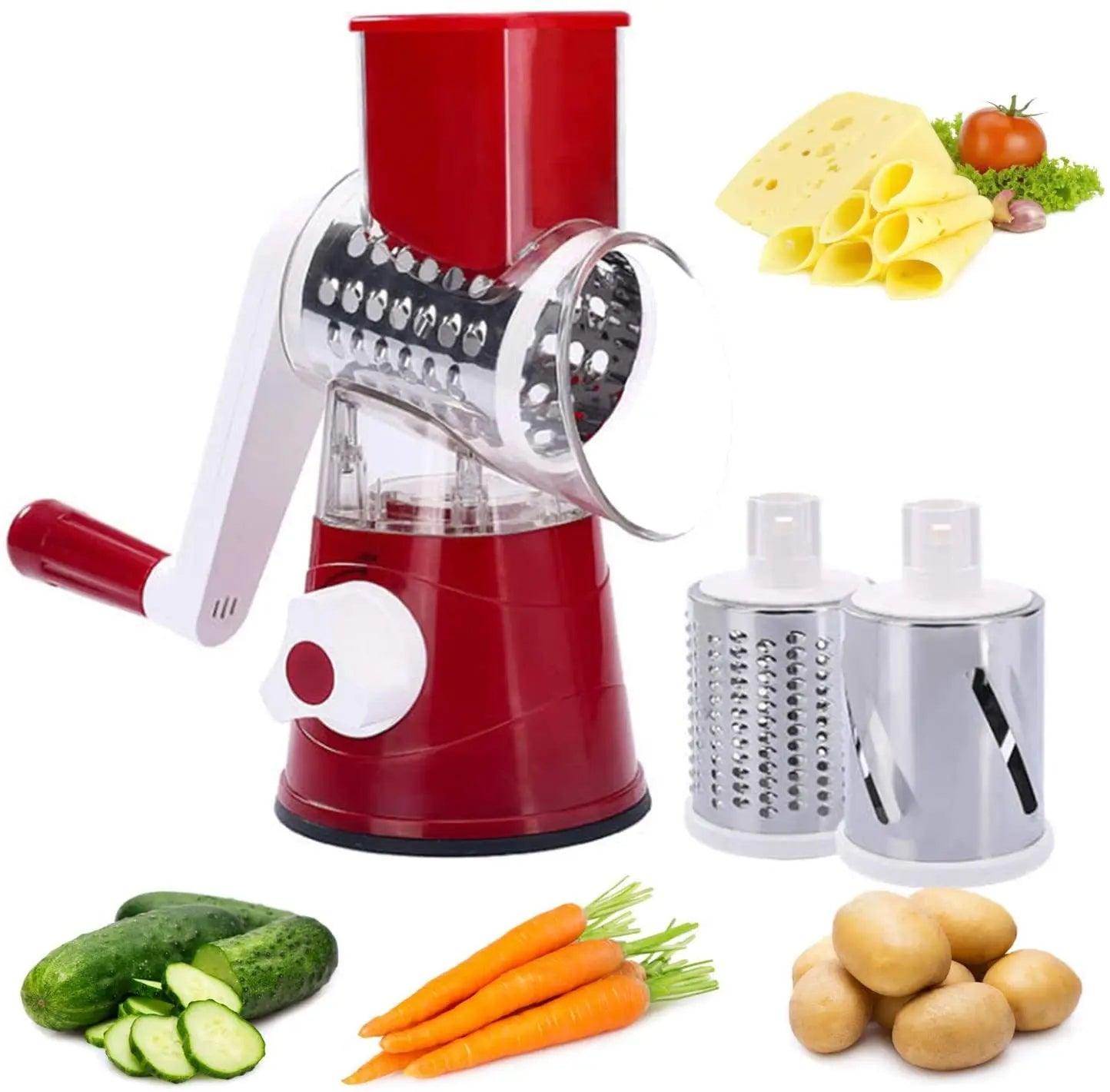 Novo Fatiador de Legumes Multifuncional CortaFácil™ - ModernLar