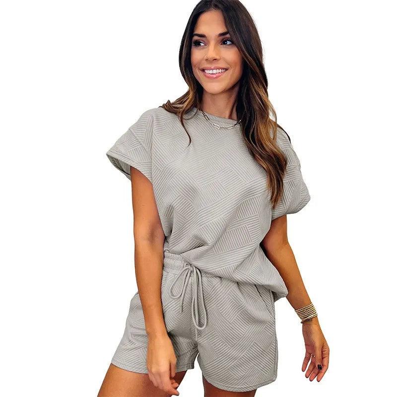 Conjunto Musa do Verão™ em Popelina de Algodão com Ajuste Soltinho / Conforto e Estilo Casual Para os Momentos de Verão!