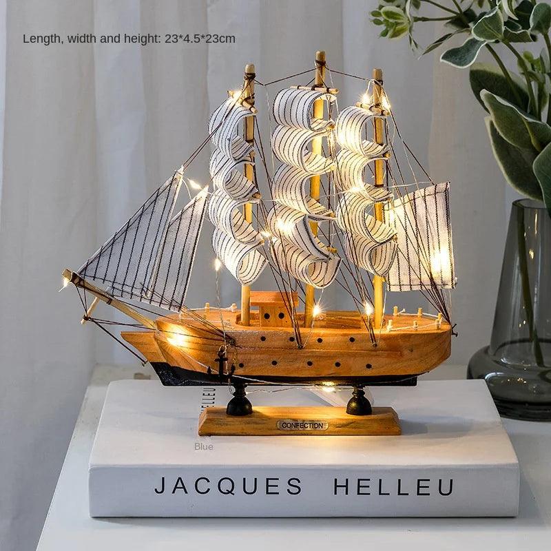 Barco Decorativo Veleiro - Orgulho Naval / A Opção Perfeita Para Decorar Qualquer Ambiente! - ModernLar