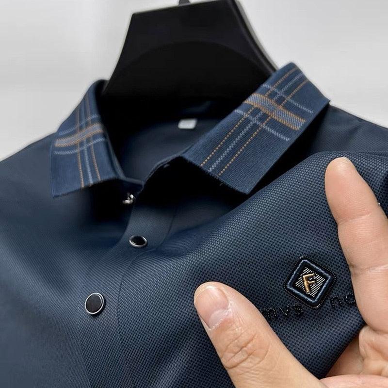 Polo Premium de Alto Padrão em Seda Gelo - Frank / Renomada no Mercado Internacional Agora Também Disponivel em Suas Mãos! - ModernLar