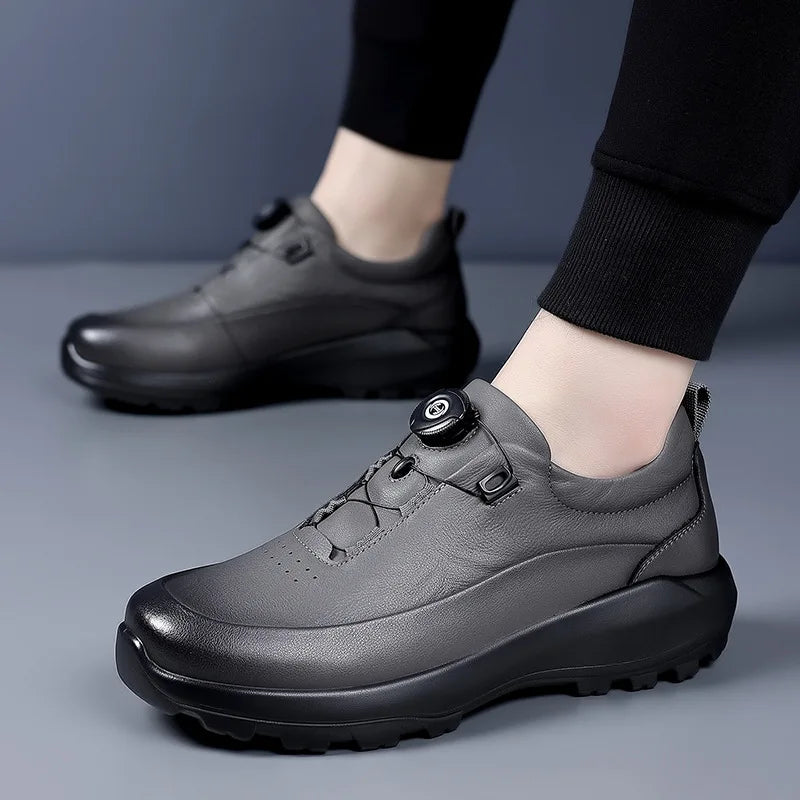 Sapato em Couro Altair™ Sofisticação Absoluta com Estrutura de Alta Resistência