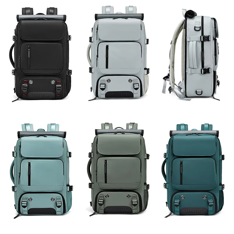 Mochila 3 em 1 NomadPack™ com Grande Capacidade, Porta USB e Antifurto / Praticidade, Segurança e Estilo para sua Jornada!