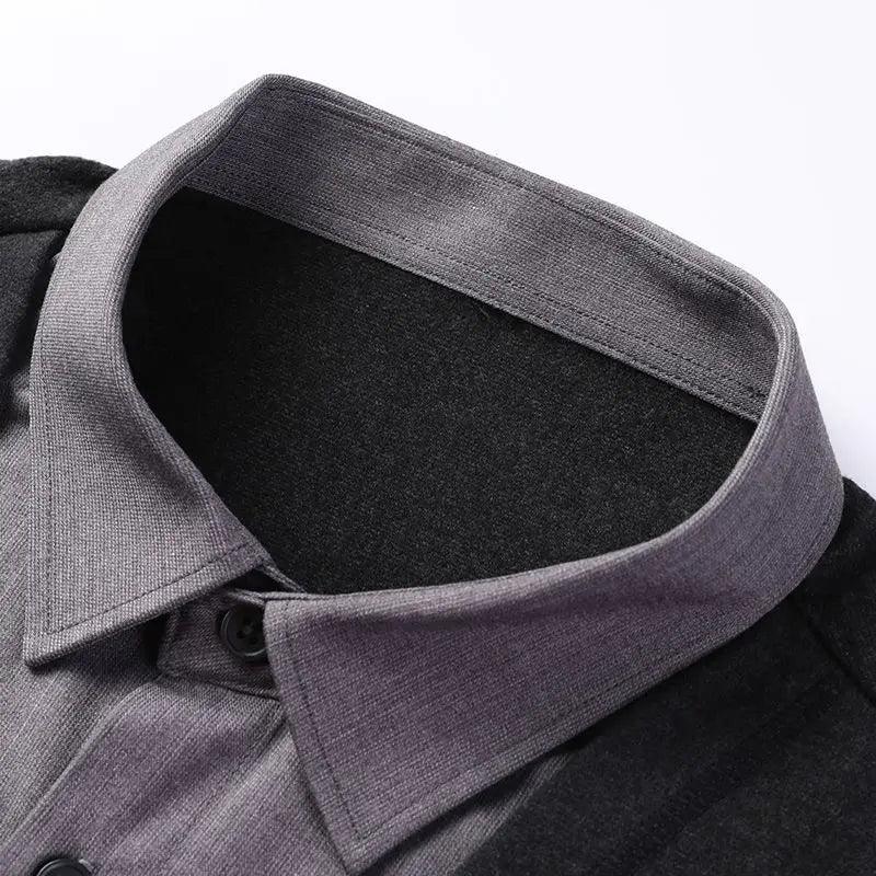 Camisa Cardigan Illusion™ Elegância de Duas Peças com o Conforto e Comodidade de Uma! - ModernLar