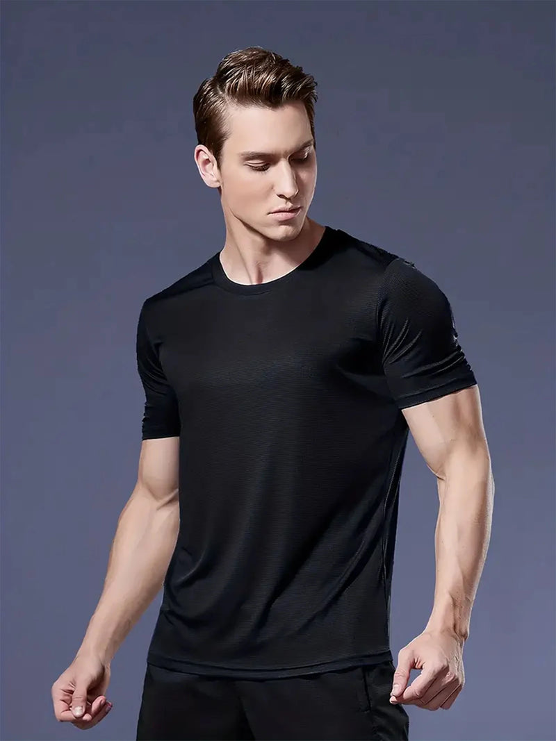 ( Compre 3 e leve 5) Camiseta Olympia™ com Tecnologia Dri-Fit e Design Atlético  / Performance Imbatível e Conforto Máximo para Atletas Determinados!