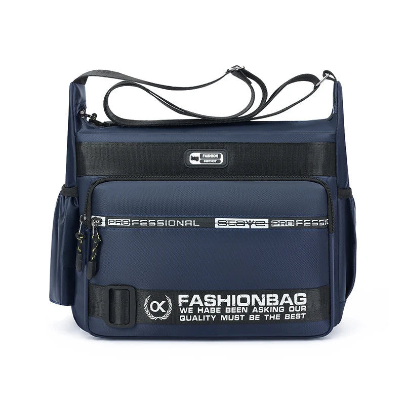 Bolsa Transversal Montrek™ com Múltiplos Compartimentos e Tecido de Nylon Resistente à Água