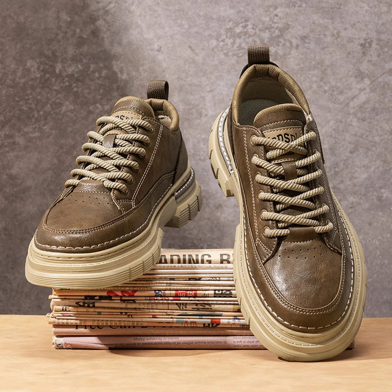 Tênis Heritage™ com Tecnologia Aeroblade e Solado Robusto / O Legado do Couro Premium e Tradição Artesanal!