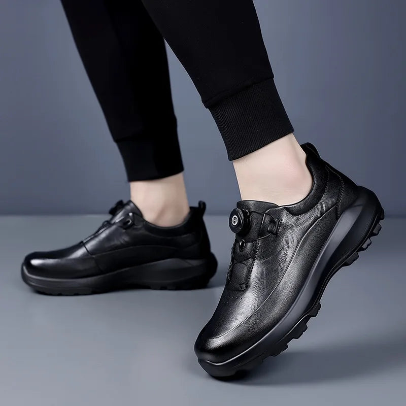 Sapato em Couro Altair™ Sofisticação Absoluta com Estrutura de Alta Resistência